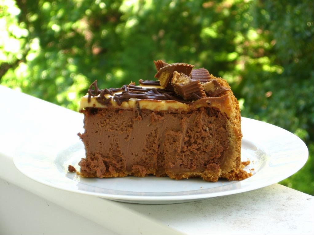 Chocolate Peanut Butter Bliss Cheesecake and Project Food Blog Willow Bird Baking